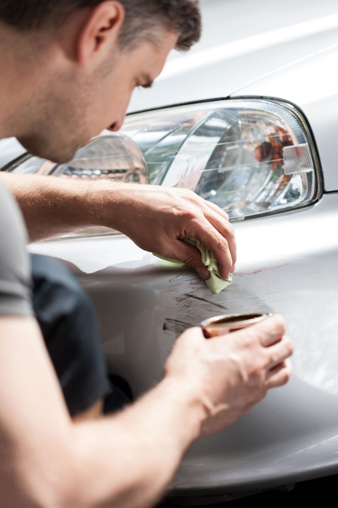 How Are Deep Scratches On Car Doors Fixed 