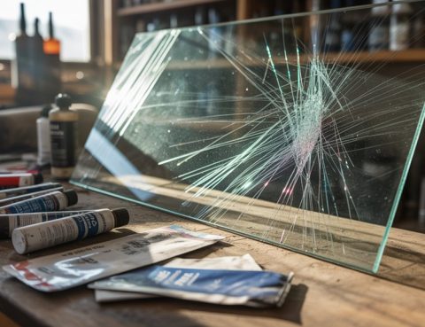 ineffective glass damage repairs