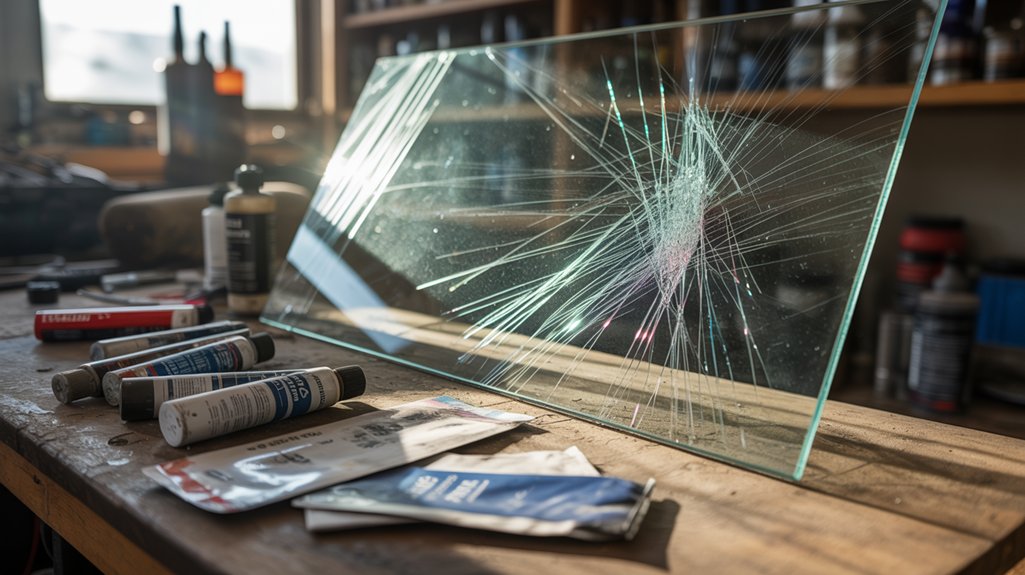 ineffective glass damage repairs
