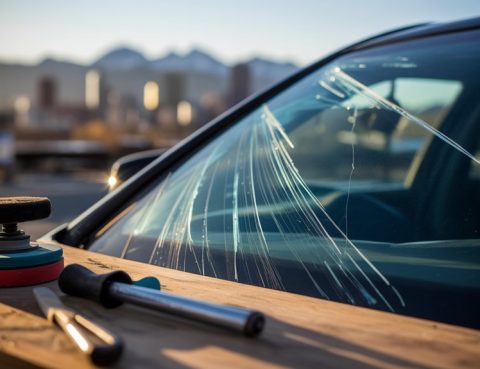 removing scratches from glass