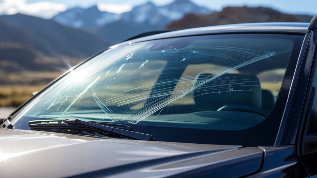 Understanding auto glass scratches in Denver